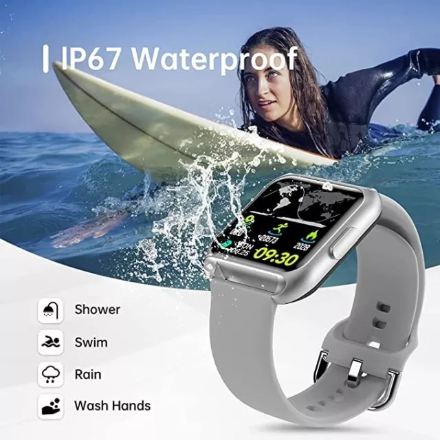 2023 Best Smart Watch Women Men Ladies Sports Fitness Tracker Sleep Heart Rate U