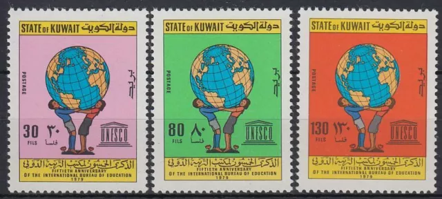 Kuwait 1979 ** Mi.838/40 Erziehung Education Kinder Children