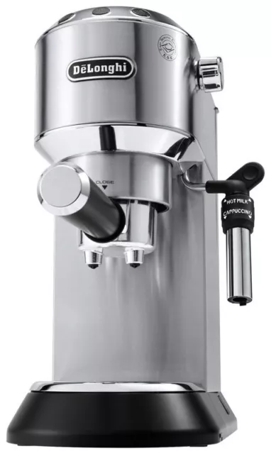 DeLonghi EC 685.M Dedica Style Siebträger Espressomaschine Silber