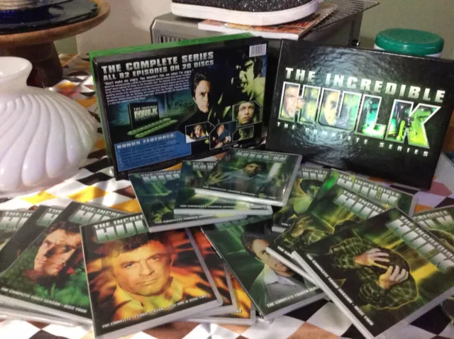 THE INCREDIBLE HULK The Complete Series DVD Box Set 2008 Edition New 83 episodes