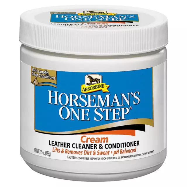 Absorbine Lederpflege Horseman's One Step Cream Lederreiniger