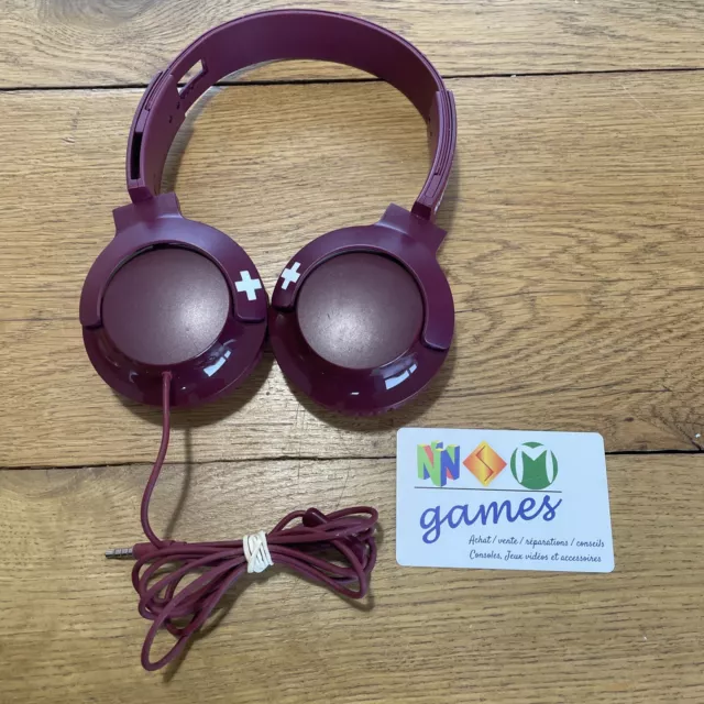 Casque Audio Filaire PHILIPS avec Micro Mauve Violet Pliable Ultra-Léger