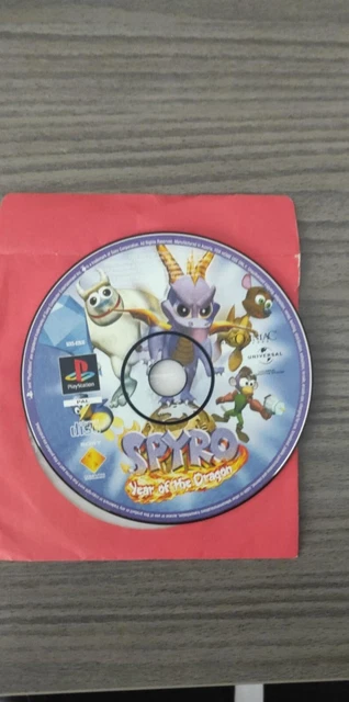Jaquette Arrière PS1 – Spyro 3 Year Of The Dragon – Sony PlayStation 1