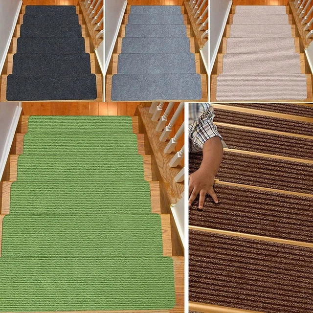 Protectores antideslizantes para alfombras de madera maciza escaleras piso-dispositivo-alfombra de lavado