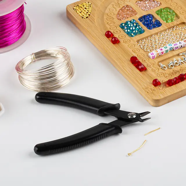 Wire Cutter Compact Jewelry Pliers Heavy Duty Precision Side Cutter Pliers