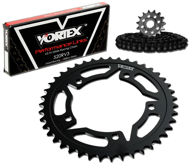 Vortex CK6364 Chain and Sprocket Kit HFRS YAM YZF-R1 09-14 (1D2U,STL)