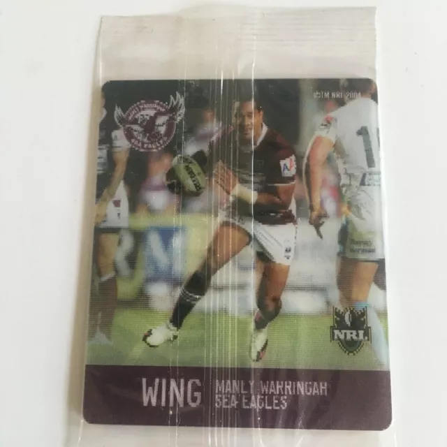 Nrl 2011 Rugby League Tazo - Tony Williams, Manly Sea Eagles #43