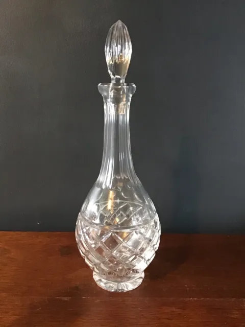 Vintage Cut Glass Decanter