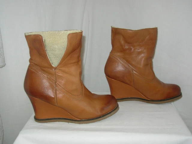 Bottines / Boots compensées fourrées Kookaï P.38,5/39 3