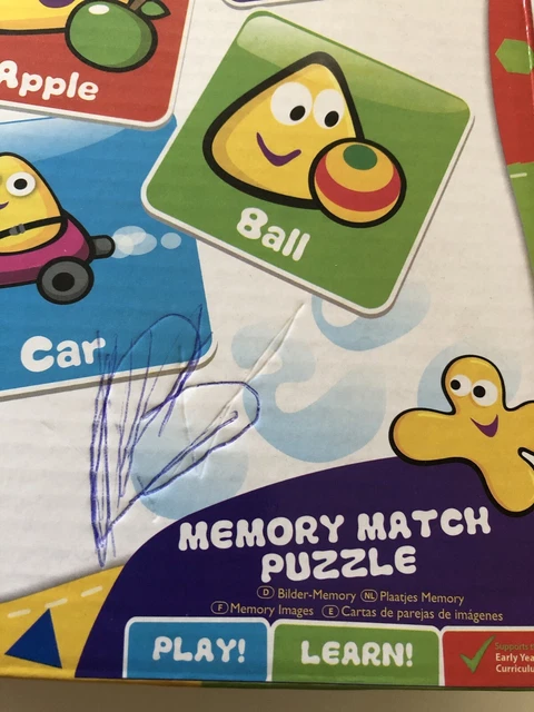 CBEEBIES MEMORY MATCH Game/ Memory Pairs Card Game - CBBC £5.99 ...