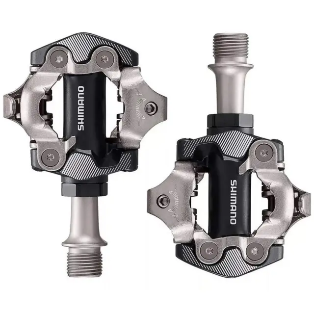 SHIMANO Pedals PD-M8100 Deore XT XC race SPD pedal, Black, 9/16 inches