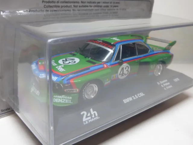 BMW 3.5 CSL 1976 Scale 1/43