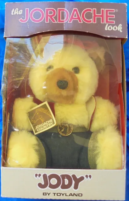 THE JORDACHE LOOK Jody Toyland MIP MIB Rare Country Bear Stuffed Toy ...