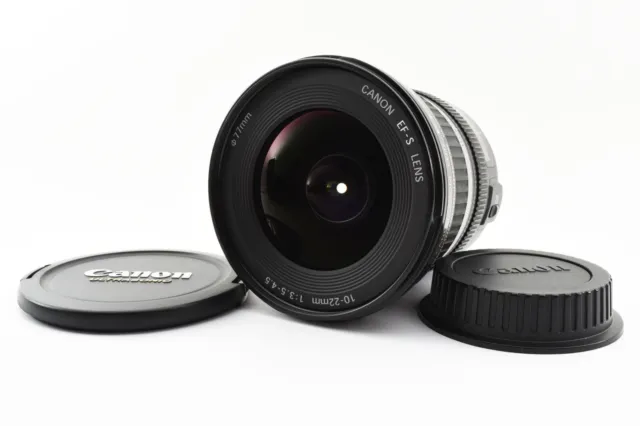 Quasi Mint Canon EF-S 10-22mm F/3.5-4.5 USM Lenti Fatto IN Giappone Testato #