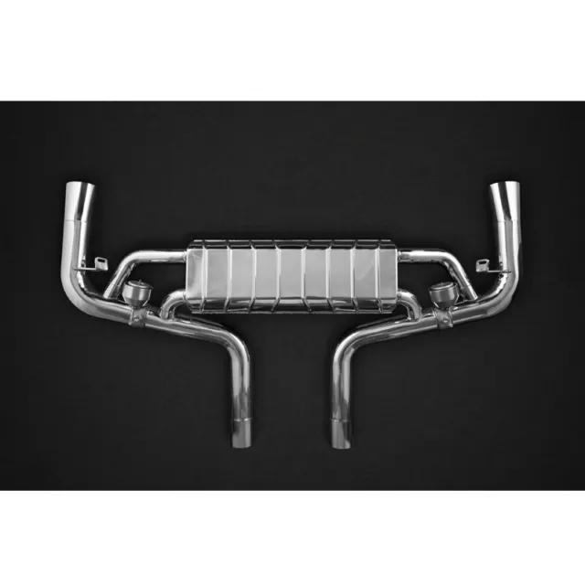 Capristo Mercedes GLE63S AMG Coupe Valved Exhaust System with Mid-Pipes & CES-3