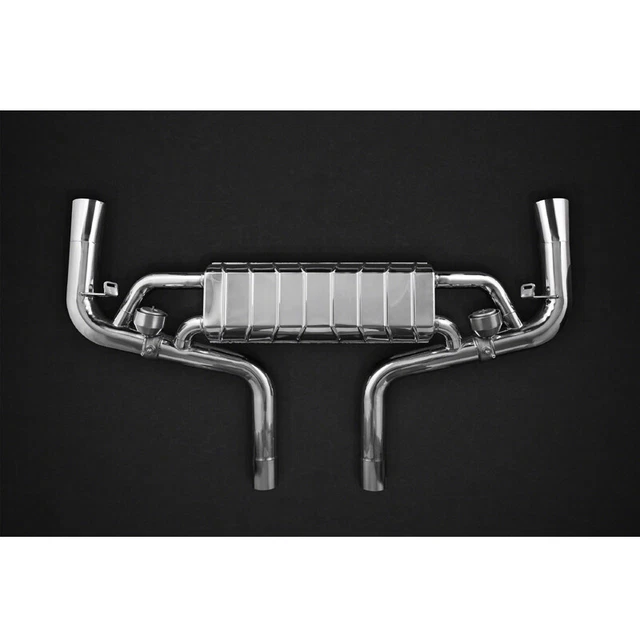 Capristo Mercedes GLE63S AMG Coupe Valved Exhaust System with Mid-Pipes & CES-3