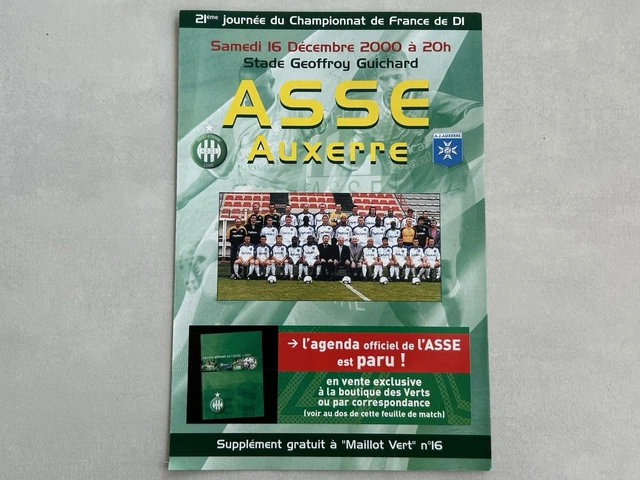 021 EQUIPE TEAM # AJ AUXERRE STICKER PANINI FOOT 2003 2004