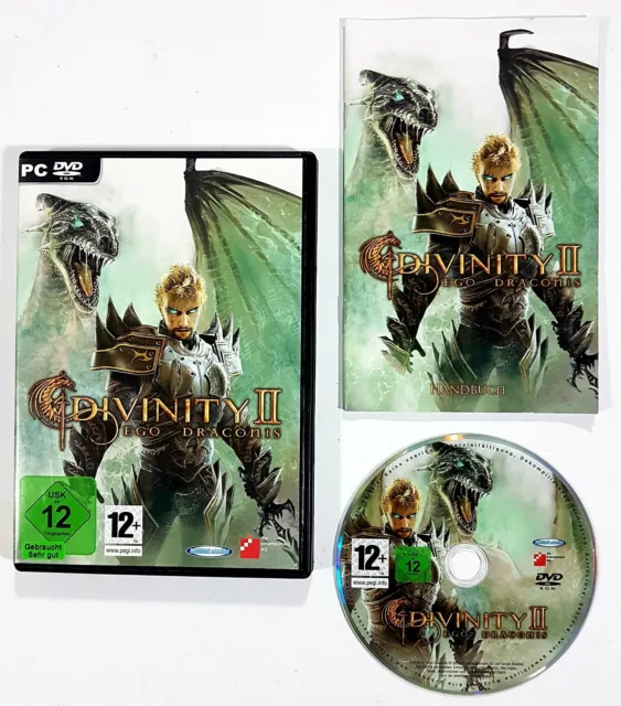 PC Dvd-Rom Divinity II Ego Draconis Allemagne Emballage