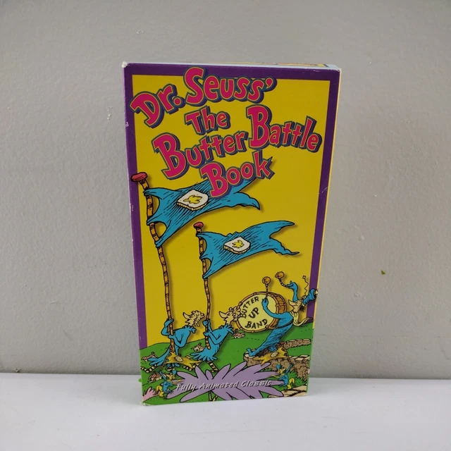 Dr Seuss The Butter Battle Book Vhs Tape 1995 Vintage vrogue.co