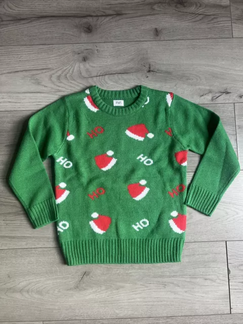 Christmas Jumper Kids Age 6-7 Years.