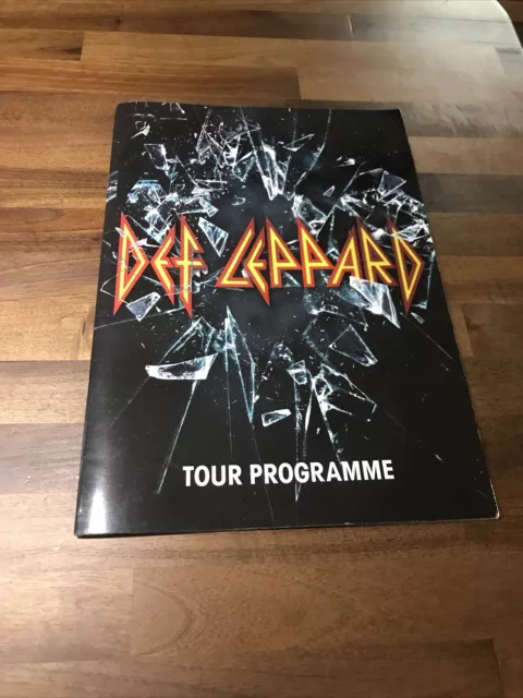 Def Leppard 2015 Tour Programme
