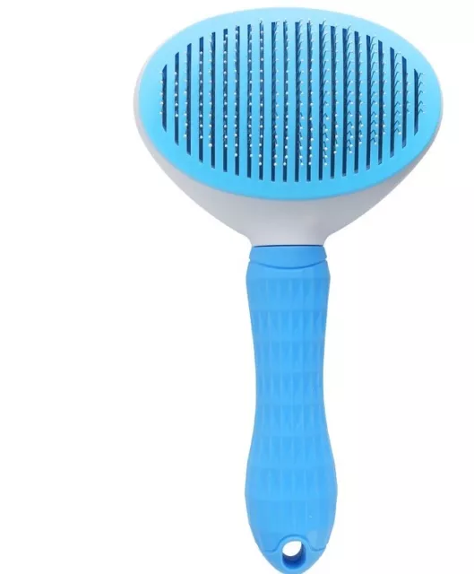 Pet Hair Remover Dog Cat Comb Grooming Massage Deshedding Self Cleaning Brush