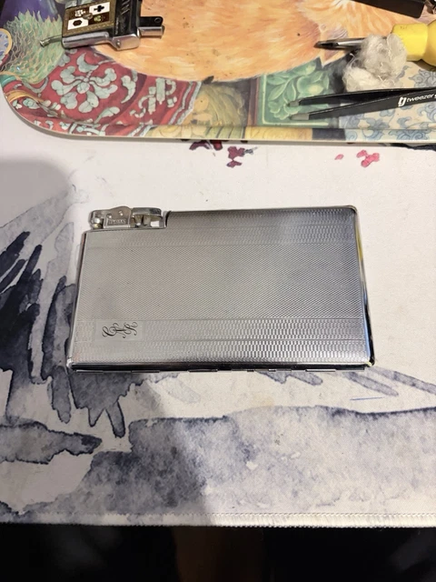 polo cigarette case and lighter Vintage & Beautiful Condition 1940s England Lovely VINTAGE POLO CIGARETTE CASE &