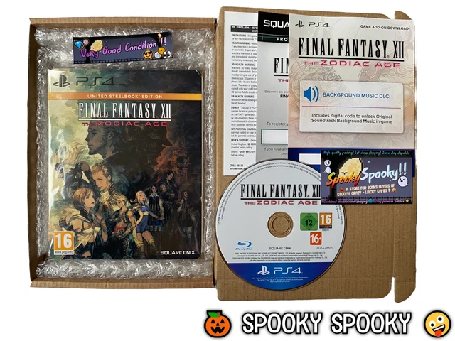 Final Fantasy XII The Zodiac Age - PS4 Edition Limitée Steelbook - Très Bon état