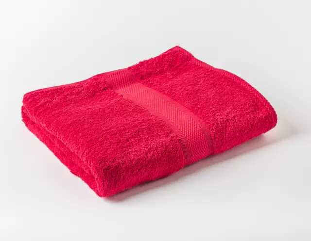 12 x Red Luxury 100% Egyptian Cotton Hairdressing Towels Salon Beauty 50x85cm