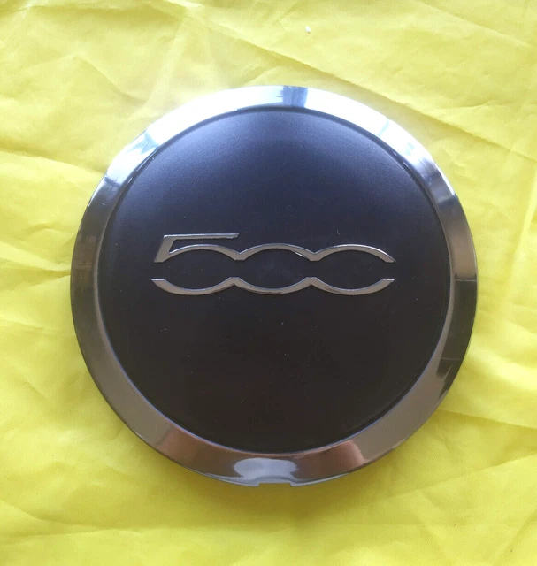 COPPETTA COPPA COPRIMOZZO Borchia Ruota In Lega Fiat 500 2007- (Br/Sc ...