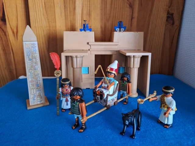 PLAYMOBIL LE TEMPLE et pylone Égyptien - ref 4243 ? EUR 21,99 - FR