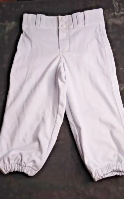 Champro Youth Baseball Pants WHITE Boys Size M  -  NEW