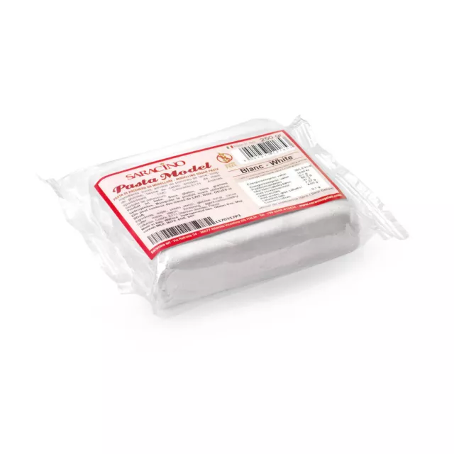 Pasta Modellante Opaca - Saracino Bianco 250G