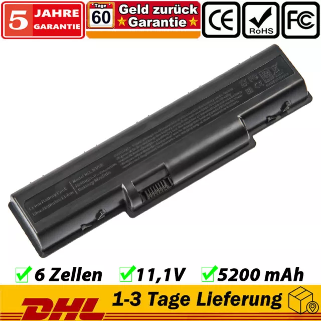 Akku 5200mAh für ACER eMachines E525 E625 E627 E630 E725