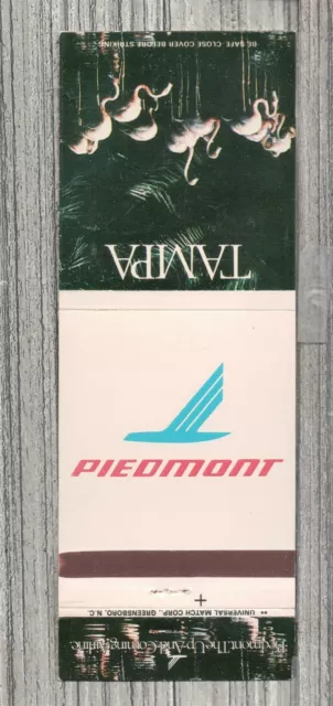 Matchbook Cover-Piedmont The Up and Coming Airlines-9805