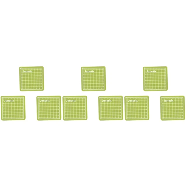 9 PIEZAS PVC Cojín de Corte Placa Forrada Manual Modelo-Herramienta Costura
