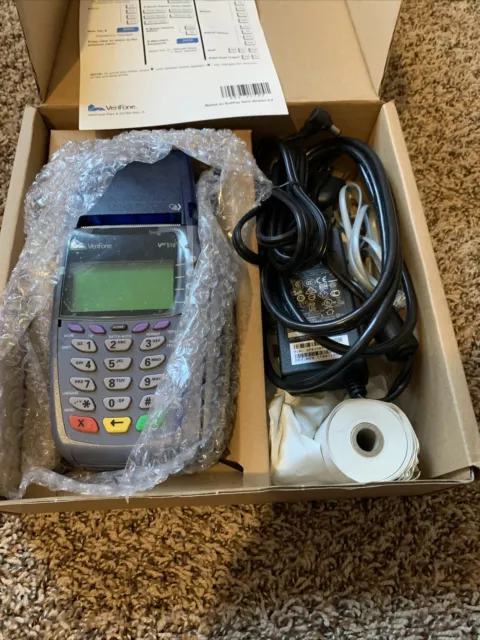 Verifone Omni 5100/3730/VX510 Credit Debit Card Swiper Terminal Reader Machine