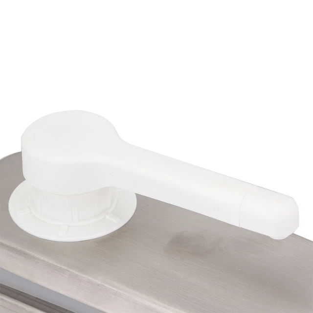 (2L With Base)Kitchen Sauce Dispenser Sauce Pump Condiment Dispensing Tool XS