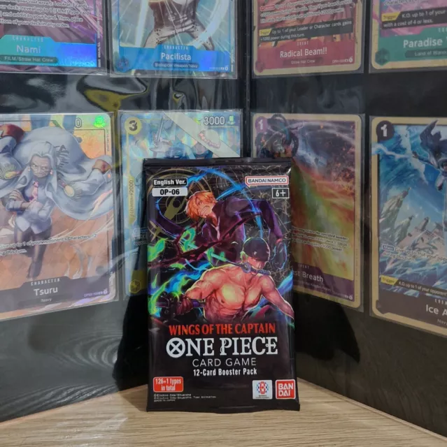 One Piece | OP 06  | Wings Of The Captain | Sealed Booster Packs DP-03 | English