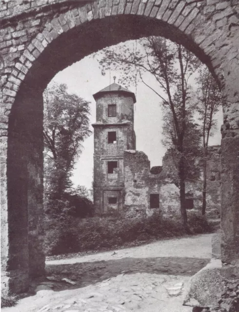 Die Burg Tost/ Toszek (Schlesien) 1934