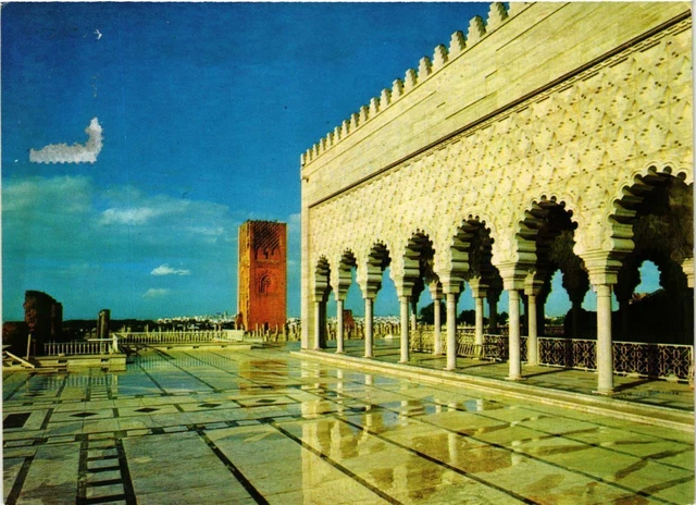 CPM AK MAROC RABAT-Le Mausolée Mohammed V (342825)
