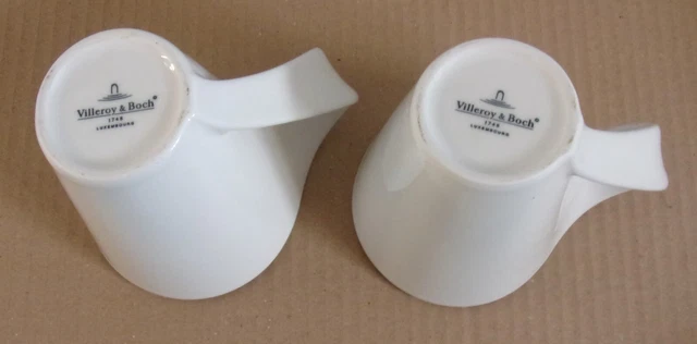 Lot De 2 Grandes Tasses à Thé Et Café En Céramique 350ml - Couvercle Et Poignée En Bois Style Nordique Blanc