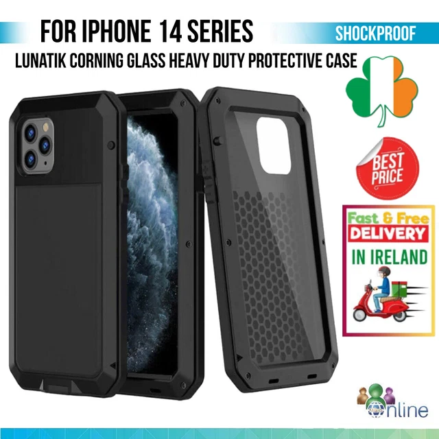 Lunatik Corning Glass Heavy Duty Protective Case For iPhone 14 14 Plus 14 ProMax