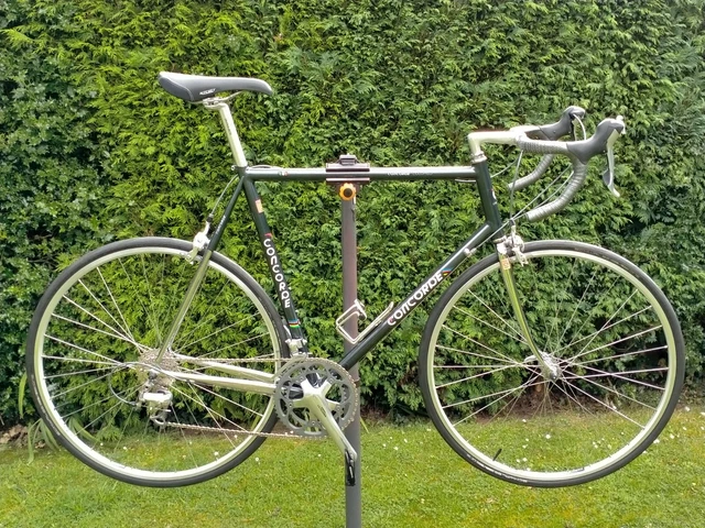 Vintage road bike new components clearance