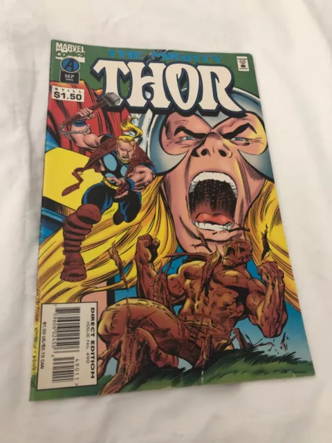 The Mighty Thor Marvel HTF Comic book inherited old collection vintage books HTF