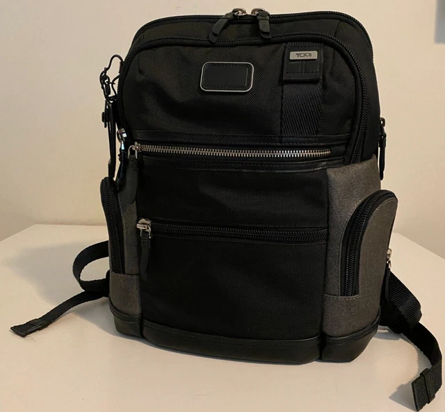 Tumi “Knox” Backpack - Rare Black/Earl Gray Combo – Alpha Bravo – 103646T175 222