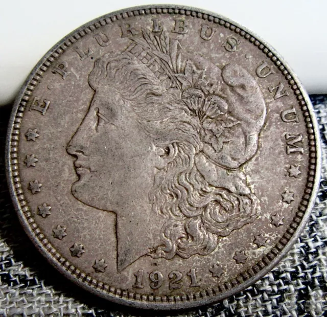 1921 d Morgan Silver Dollar The Only Denver Minted Morgan Dollar #90