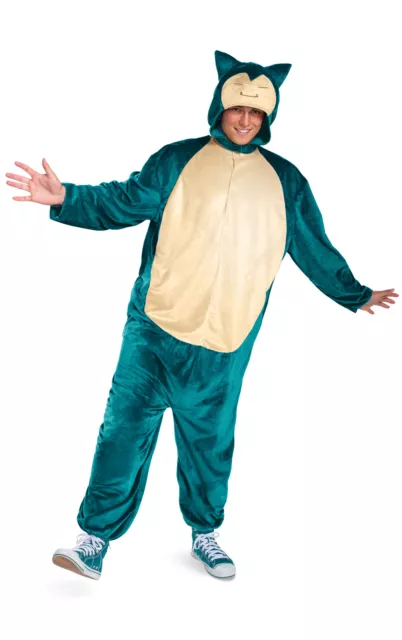 Snorlax ADULT Mens Womens Costume Costume Jumpsuit NEW Pokemon