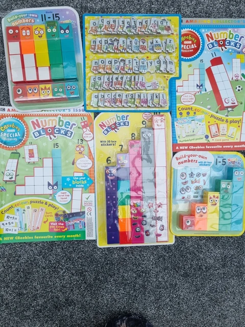 20 Blocchi Numerici In Legno Con Flashcard – Giocattolo Montessori Impilabile Per Bambini 3+ Anni – Numeri Da 1 A 10 - 2