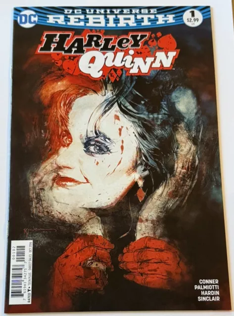 Harley Quinn Vol. 3 # 1 - DC Rebirth - 2016 - Variante - Bill Sienkiewicz - NM